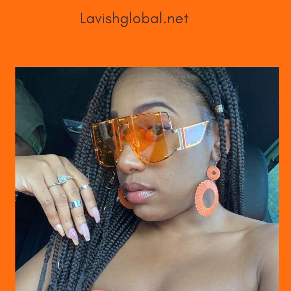 Oversized High Fashion Sunglasses